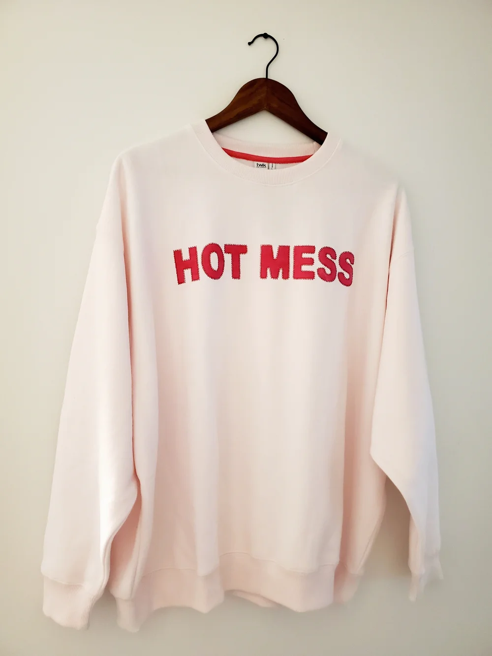Twik by Simons "Hot Mess" Sweatshirt - Picture 8 of 9